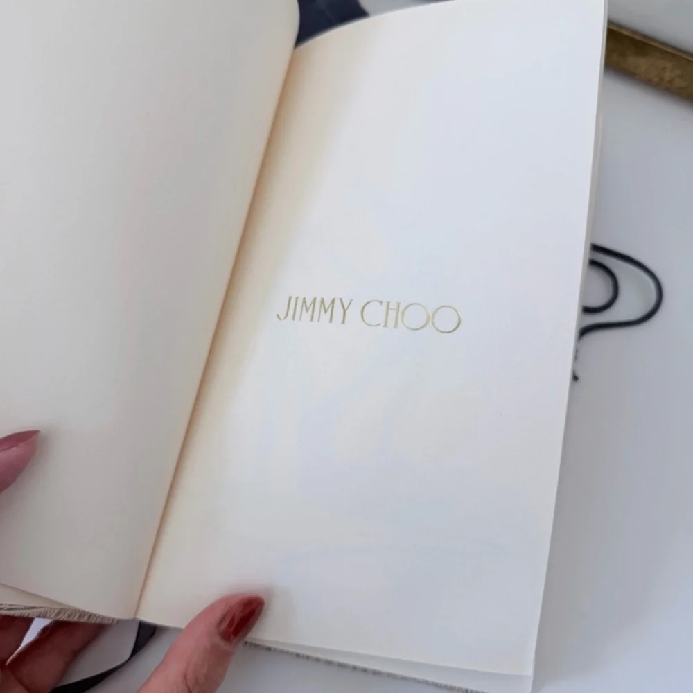 Jimmy Choo Faux Croc-Embossed Leather Notebook GWP